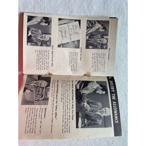 Vintage Chevrolet Used Car Selling Films Booklet - Picture 7 of 9
